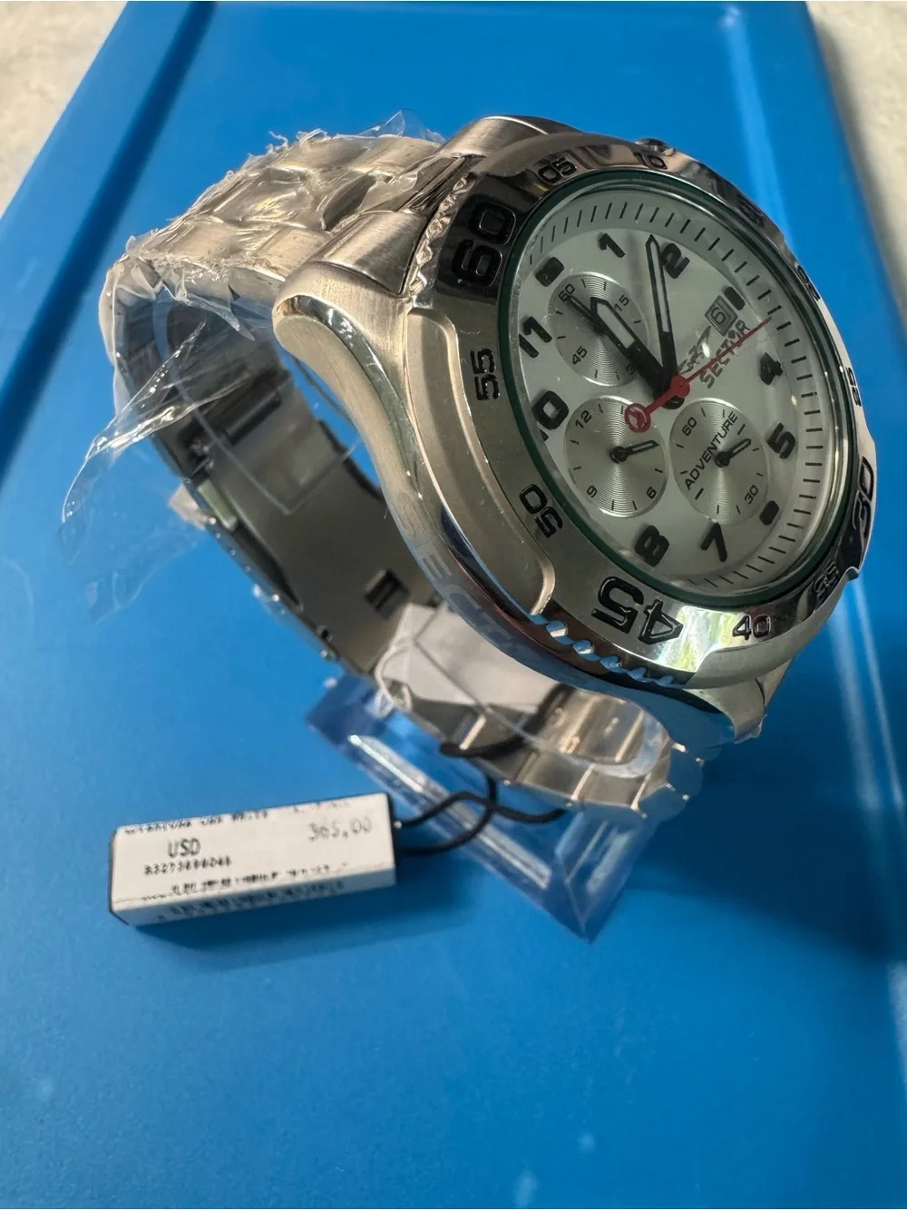 Adventure Chronograph Stainless Steel Watch - Silver